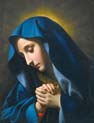 virgin at prayer